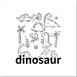 dinosaurs were alive a long time ago, dinosaur Posters and Art